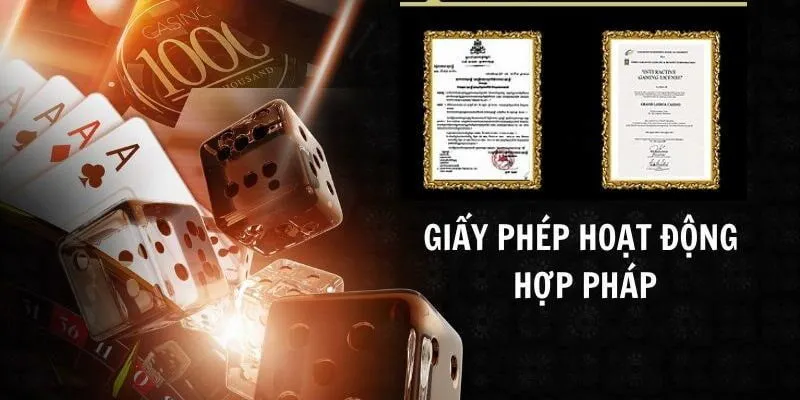 Giấy phép hoạt động sky88 có vai trò quan trọng đối với nhà cái