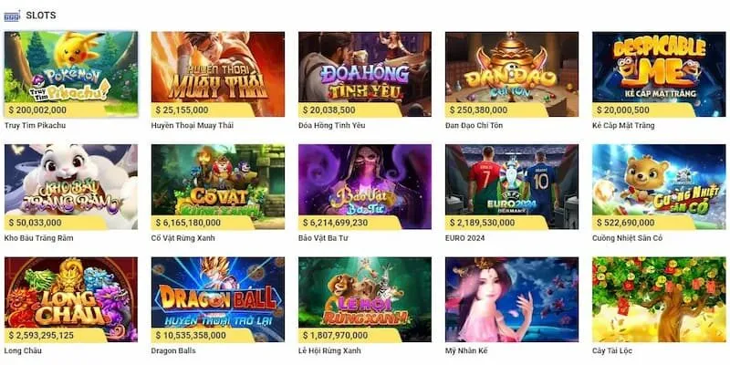Điểm danh các tựa game nổ hũ SKY88 nổi tiếng